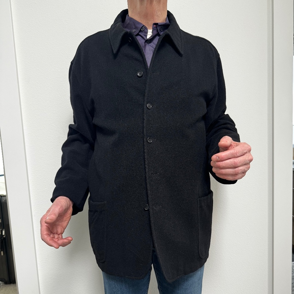 Vestimenta 100 cashmere wool topcoat made in Italy